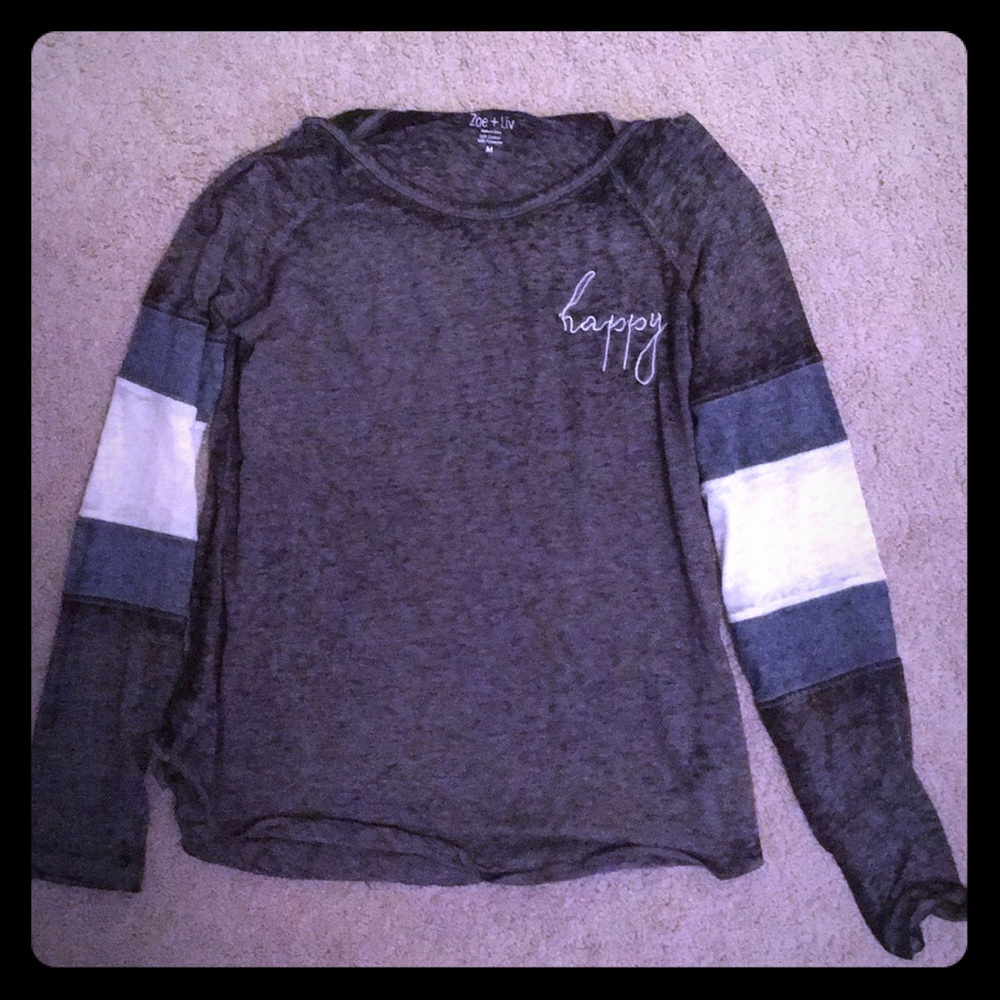 This shirt is 55%cotton and 45%polyester.